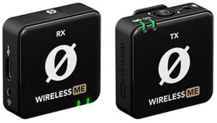 Dasspeld Microfoonset Rode Wireless ME Zendmethode:Radiografisch, Analoog, Digitaal Incl. kabel, Incl. windkap, Incl. tas