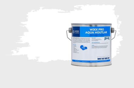 Wixx PRO Aqua Houtlak Satin - 5L - Wit