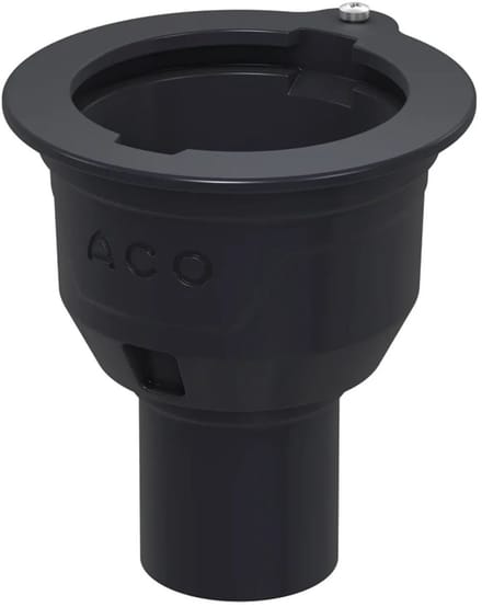 Aco Afvoerlich.200x170mm DN70, 90° met geprimerde keerrand