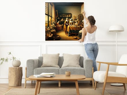 Kunstprint | Wanddecoratie | Dibond | 80 × 80 cm