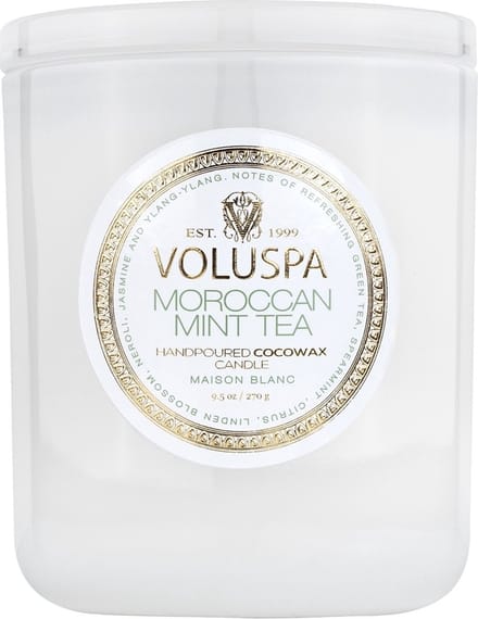Voluspa Geurkaars Maison Blanc Moroccan Mint Tea Classic Candle 270gr