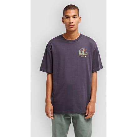 RVCA Saguaro Canyon T-Shirt blauw