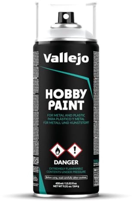Grijze Voorlakspray 400 ml voor Miniaturen