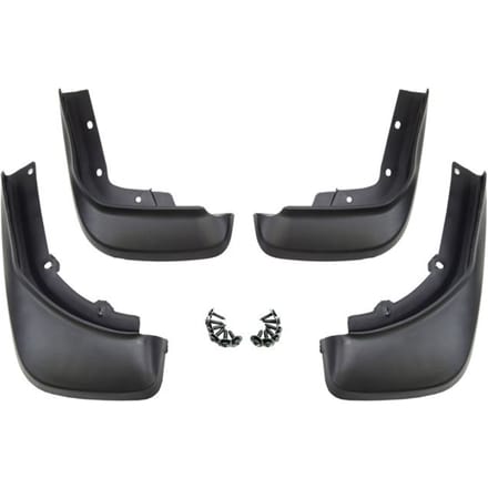 Spatlappen - NORM - Volvo XC60 2014-2017 - 4 stuks - Duurzaam - Perfecte pasvorm zwart