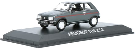 Peugeot 104 ZS2 1979 Vulcain Grijs Model 1/43 Norev
