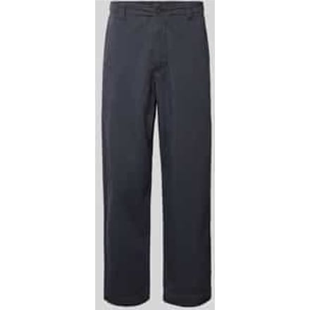 Straight leg chino met riemlussen, model 'STORM'