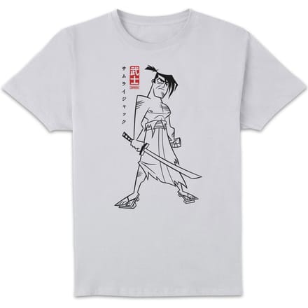 Samurai Jack Kanji Men's T-Shirt - White - S