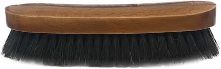Kledingborstel zwart paardenhaar 17cm