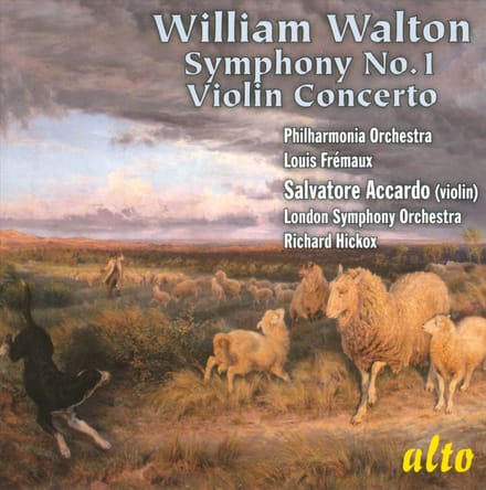 Walton Sym 1 / Vln Conc