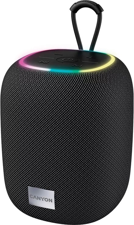 Canyon BSP-8 - Bluetooth Speaker - 10W - RGB Verlichting - Zwart