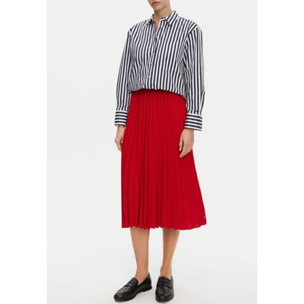 Tommy Hilfiger GAAN VLUCHTEN GESLACHTE PULL OP MIDI SKIRT