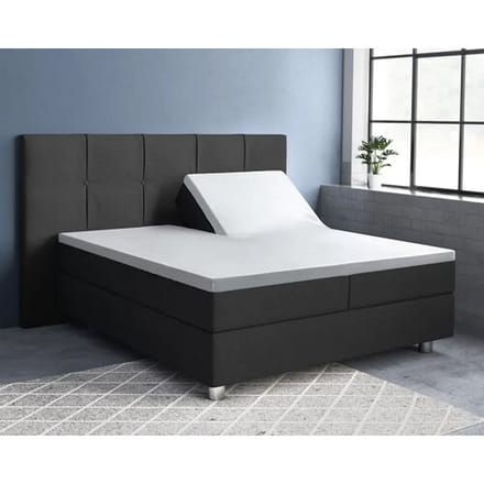 Primaviera DeLuxe Hoeslaken Splittopper Satijn Wit - 160 x 200 cm + 15 cm hoekhoogte