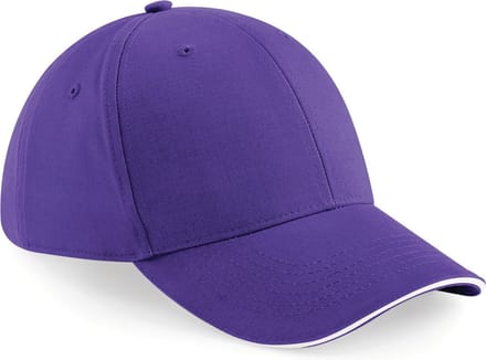 Beechfield Pet Athleisure met 6 panelen B20 - Purple / White - One size