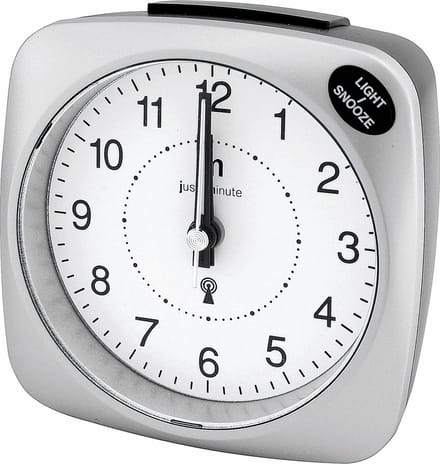 Just a Minute | Wekker | Zilver