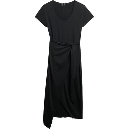Superdry SLUB MIDI WRAP DRESS Dames Jurk