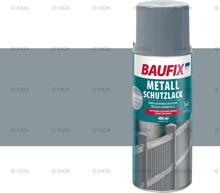 BAUFIX Metaalbeschermende Spuitlak zilvergrijs 400 ml