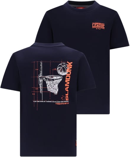 TYGO & vito jongens T-shirt blauw maat 122/128