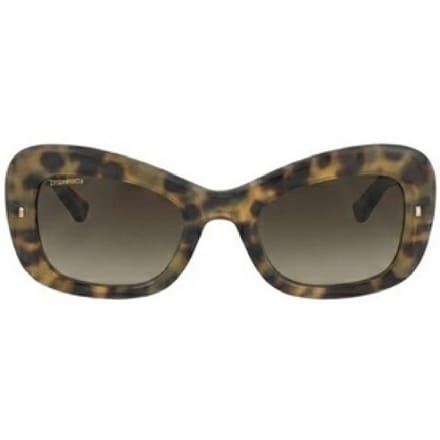 DSquared2 Dames/Vrouwen Vlinder Zonnebril (Honing)