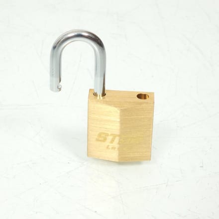 Hangslot kort lage beugel Star Locks messing behuizing voor afsluiting vergrendeling