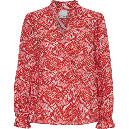 Damesblouse met lange mouwen Ichi Fazora