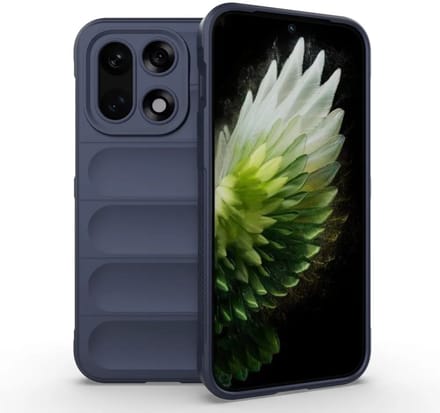 MobyDefend Hoesje - Geschikt voor OnePlus 15 - TPU Gripcase - Blauw