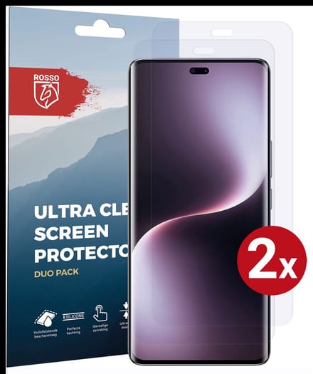 Rosso Screen Protector Geschikt voor Honor Magic 7 Lite | Ultra Clear Duo Pack | TPU Folie | Case Friendly Beschermfolie | 2 Stuks