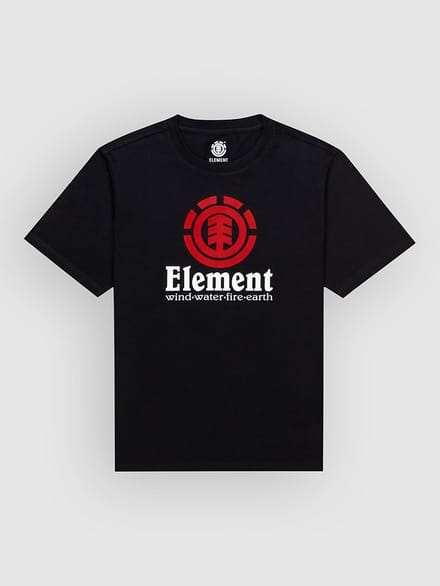Element Vertical T-Shirt zwart