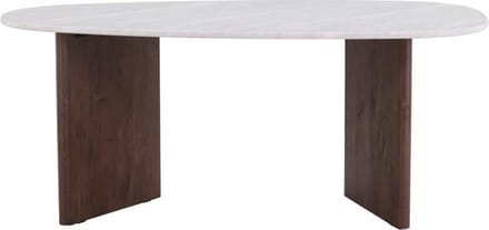 Svea - Movo organische eettafel - 180 x 90 cm - betonlook
