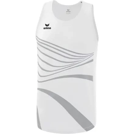 Erima Racing Hardloopsinglet Heren - Wit | Maat: M