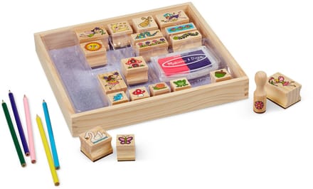 Melissa & Doug – Stempelset – Sprookjestuin