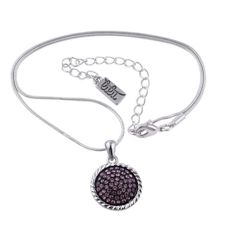 Behave Ketting met hangertje en steentjes