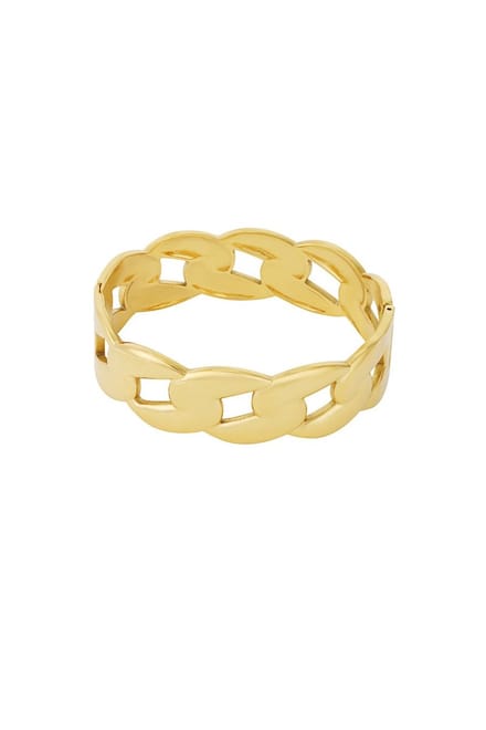 Bangle schakelarmband- goudkleur