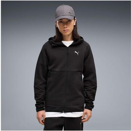 Puma Pumatech Slim Elevated Full-Zip Hoodie Dk Sweater - Sportswear - Volwassen