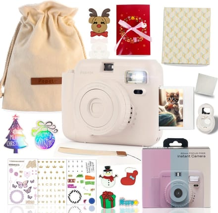 Livano Camera - Printer - Digitale Foto Camera - Camera Met Printer - Oplaadbaar - Wit