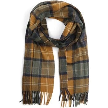 Barbour Sjaal Patchwork Tartan Geel - Maat - Heren