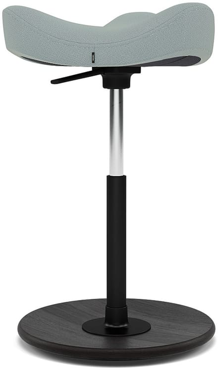 Varier Move zadelkruk, Saliegroen/Zwart Tonal - ergonomisch
