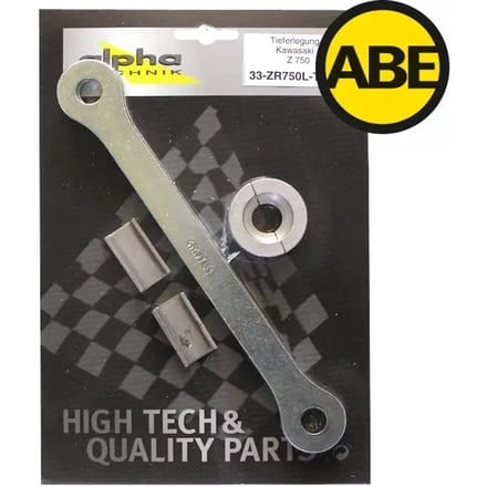 Verlagingsset Alpha Technik Kawasaki Z750, ZR750L