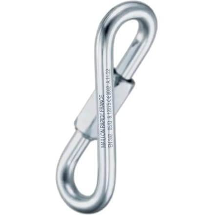 Singing Rock Mallon Big Twist-karabijnhaak 8 Mm Zilver