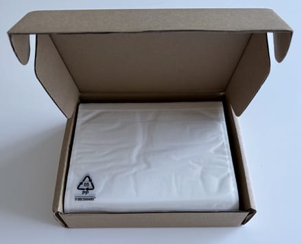 DocsGuard Paklijstenveloppen – Transparant, Onbedrukt – 165x122mm – 250 stuks (Art.nr. 1012040)