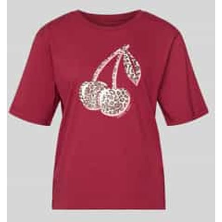 T-shirt met motiefprint