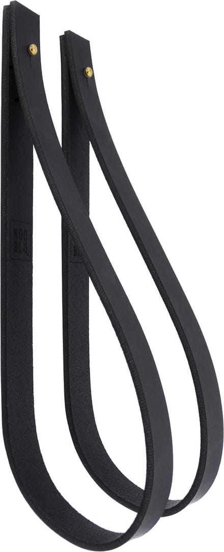 NOOBLU Ophanglus SLING 3 cm - Gold Edition - Maat: M - 60 cm, Kleur: Charcoal black