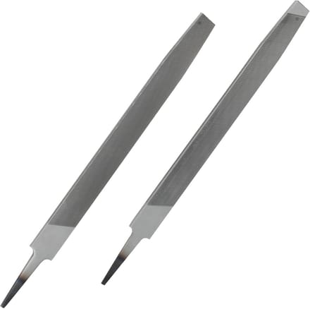 2x Vijl Set 25cm Enkelgekapt Bastard: Slijpen, Ontbramen en Afwerken