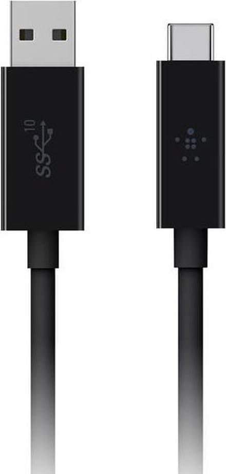 Belkin USB Type-C 3.1 naar USB A 3.1 - 0.9m - Zwart