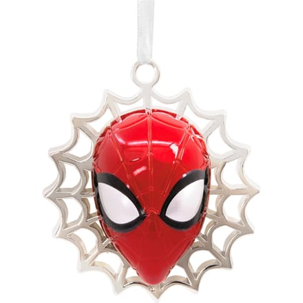 Hallmark Premium Metal Marvel - Spider-Man Head Ornament