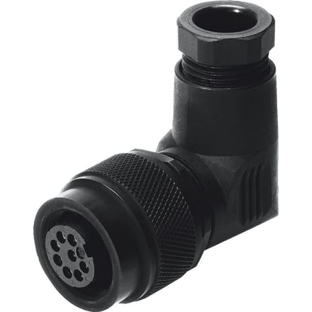 Festo Haakse Contrastekker 8-pins IP67 - 161839