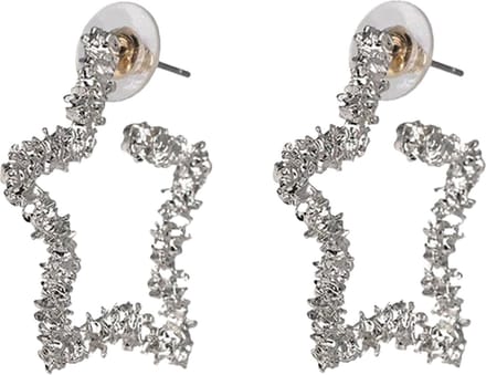 Margot Bardot Star Starla Oorbellen Silver