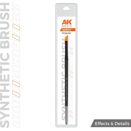 AK Interactive B010 Schuin Synthetisch Kwastje voor modelleren
