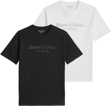 Marc O Polo T-shirt Big-Logo Set van 2
