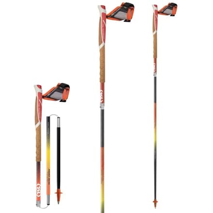 Spoorpalen TSL Trail Carbon 4 Cork Cross (x2)