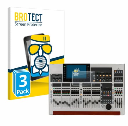 BROTECT - Screenprotector voor Behringer Wing - Folie Beschermfolie Beschermglas matte 3 Stuks